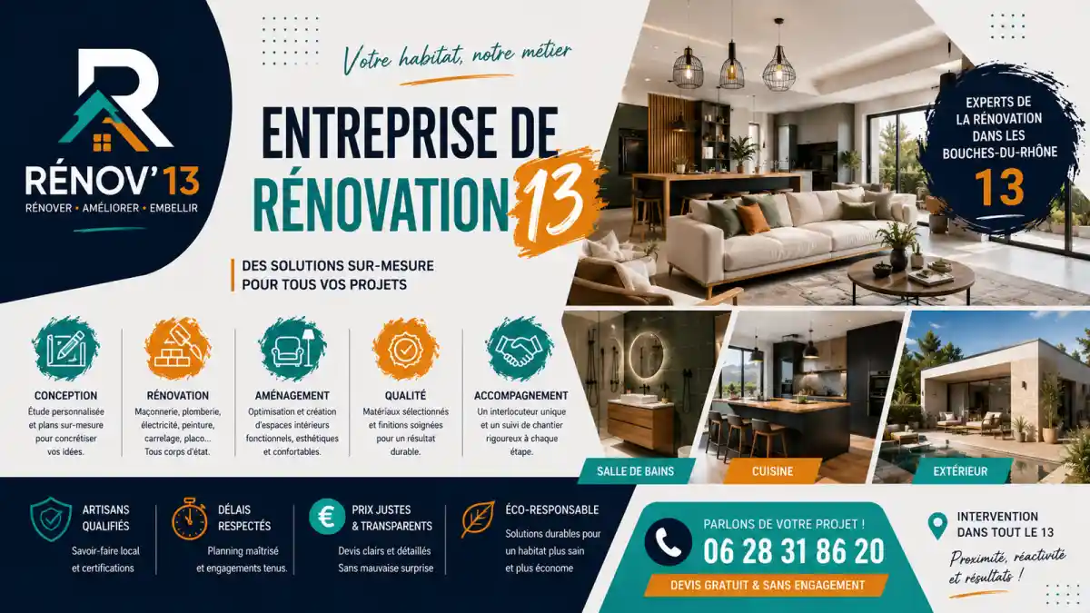 Rénovation à Belcodène